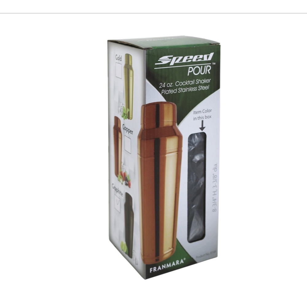 Copper speed pour Cocktail Shaker. NWT